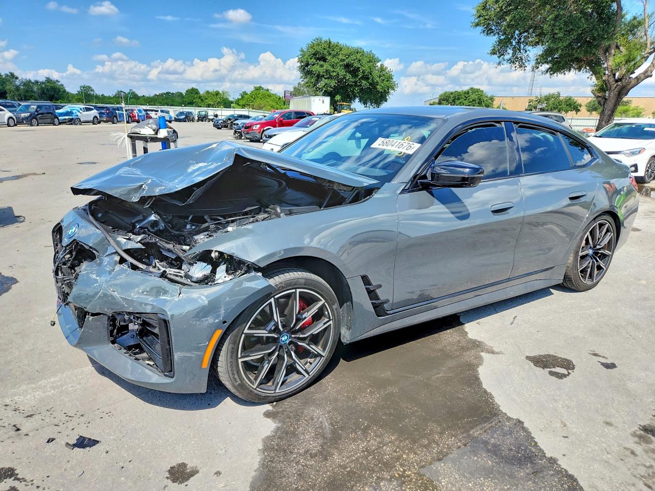 2023 BMW i4 eDrive40, VIN WBY73AW0XPFP87984 — Front end