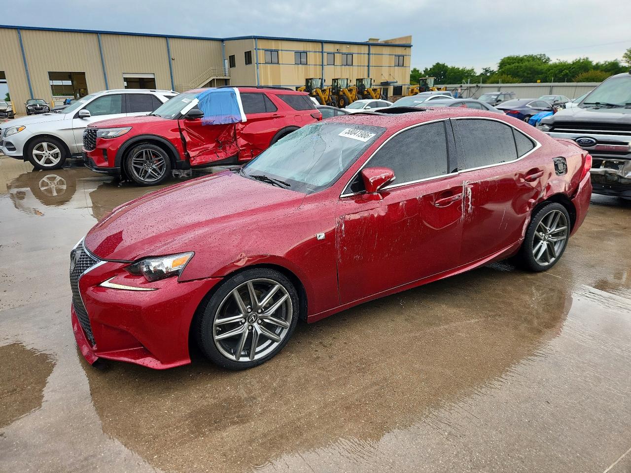 2015 Lexus IS 250, VIN JTHBF1D23F5075830 — Rollover