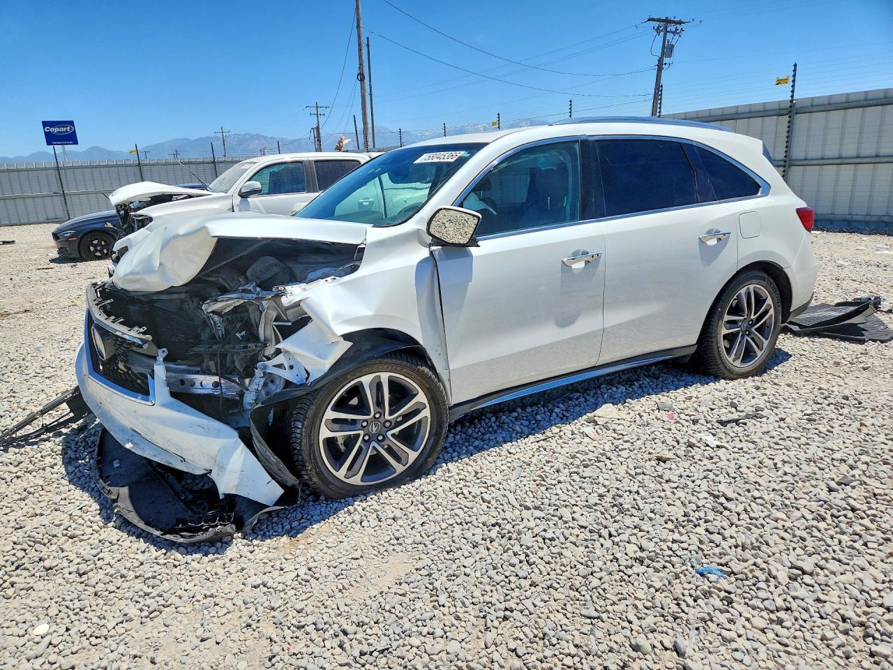 2018 Acura MDX Advance, VIN 5J8YD4H98JL025215 — Front end
