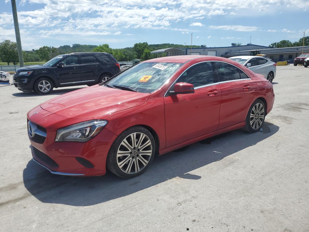 2018 Mercedes-Benz CLA 250, VIN WDDSJ4EB4JN576806 — Front end