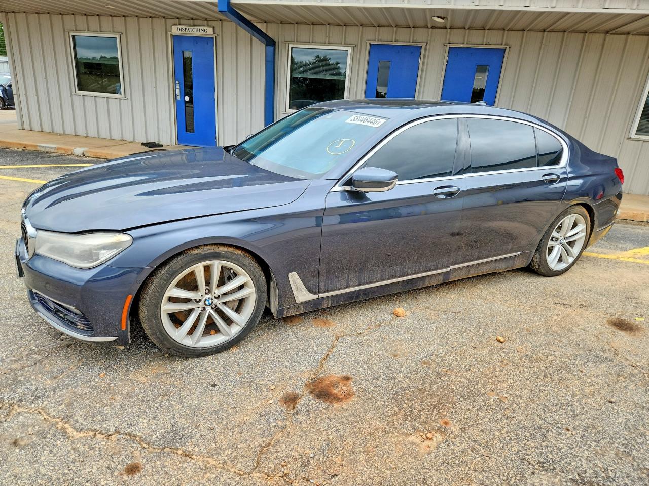 2016 BMW 7 Series 750i, VIN WBA7F0C51GGL99651 — Бок