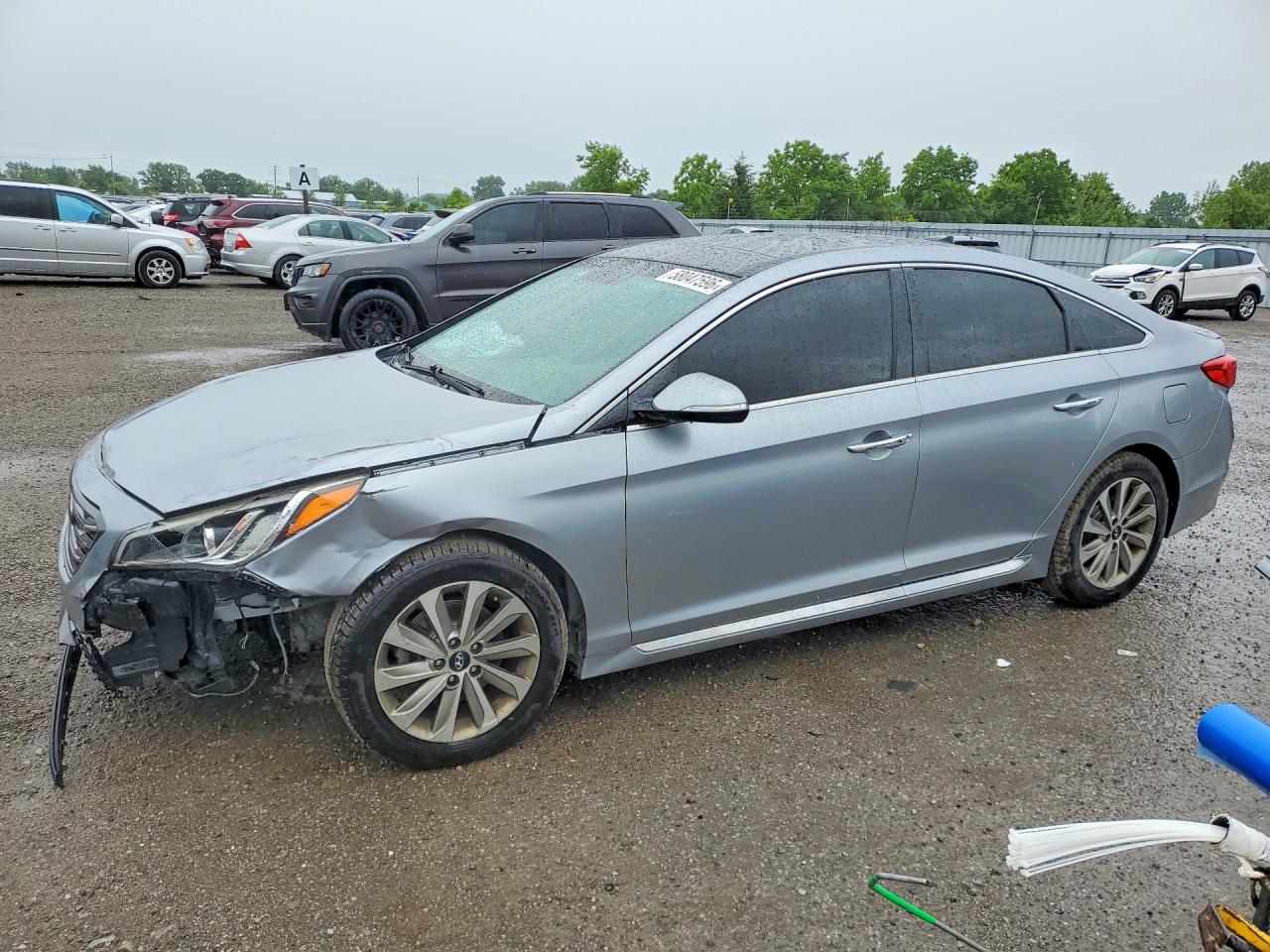 2015 Hyundai Sonata Limited, VIN 5NPE34AF9FH064881 — Undercarriage