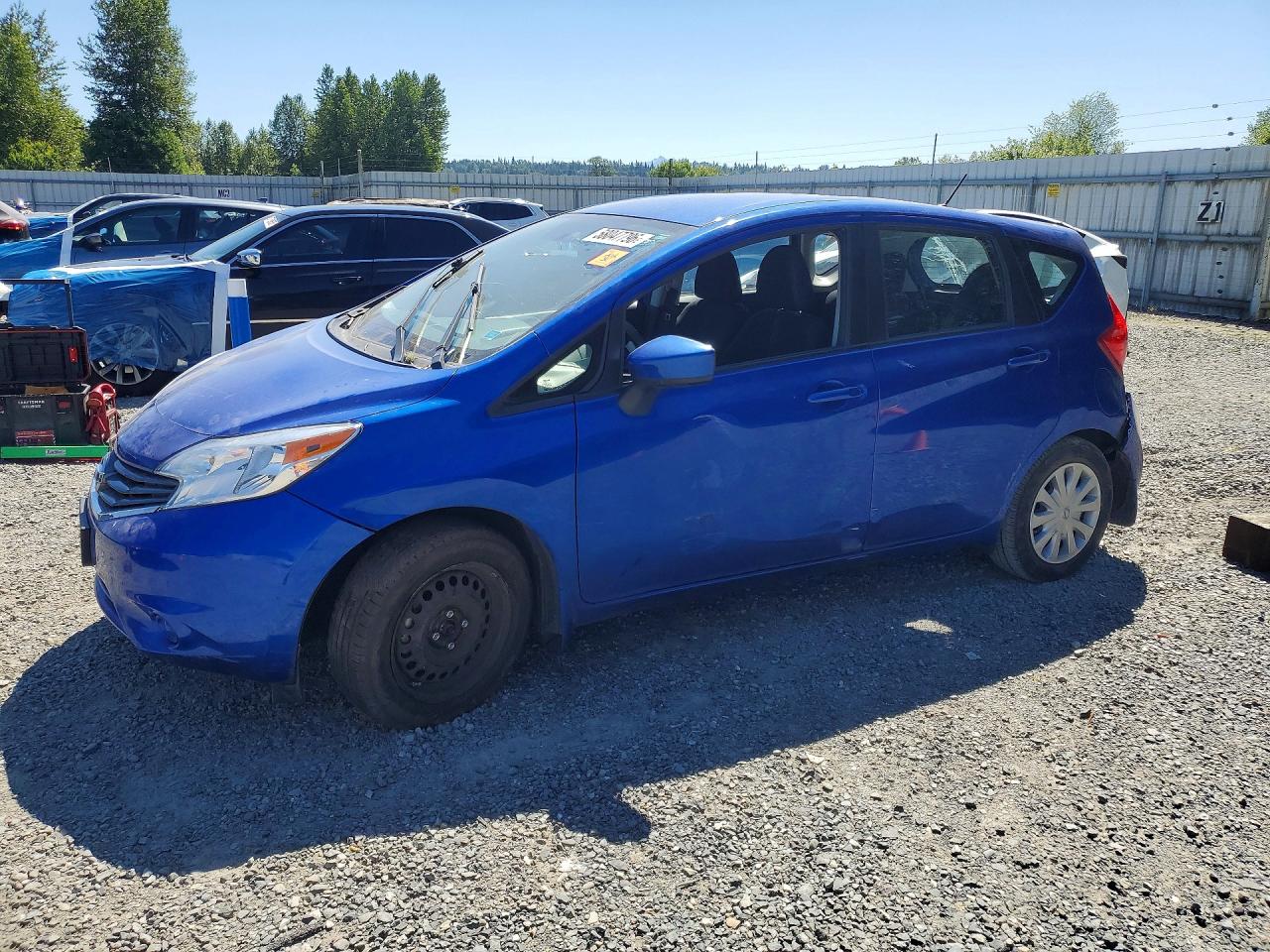 2015 Nissan Note SV, VIN 3N1CE2CP3FL388827 — Rear end