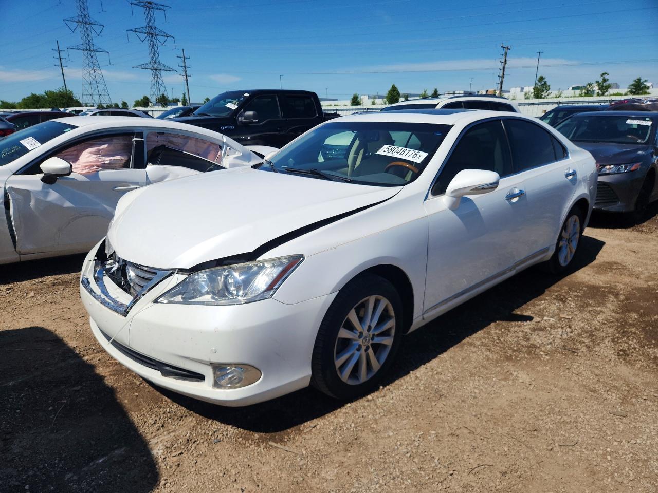 2012 Lexus ES 330, VIN JTHBK1EG7C2482956 — Front end