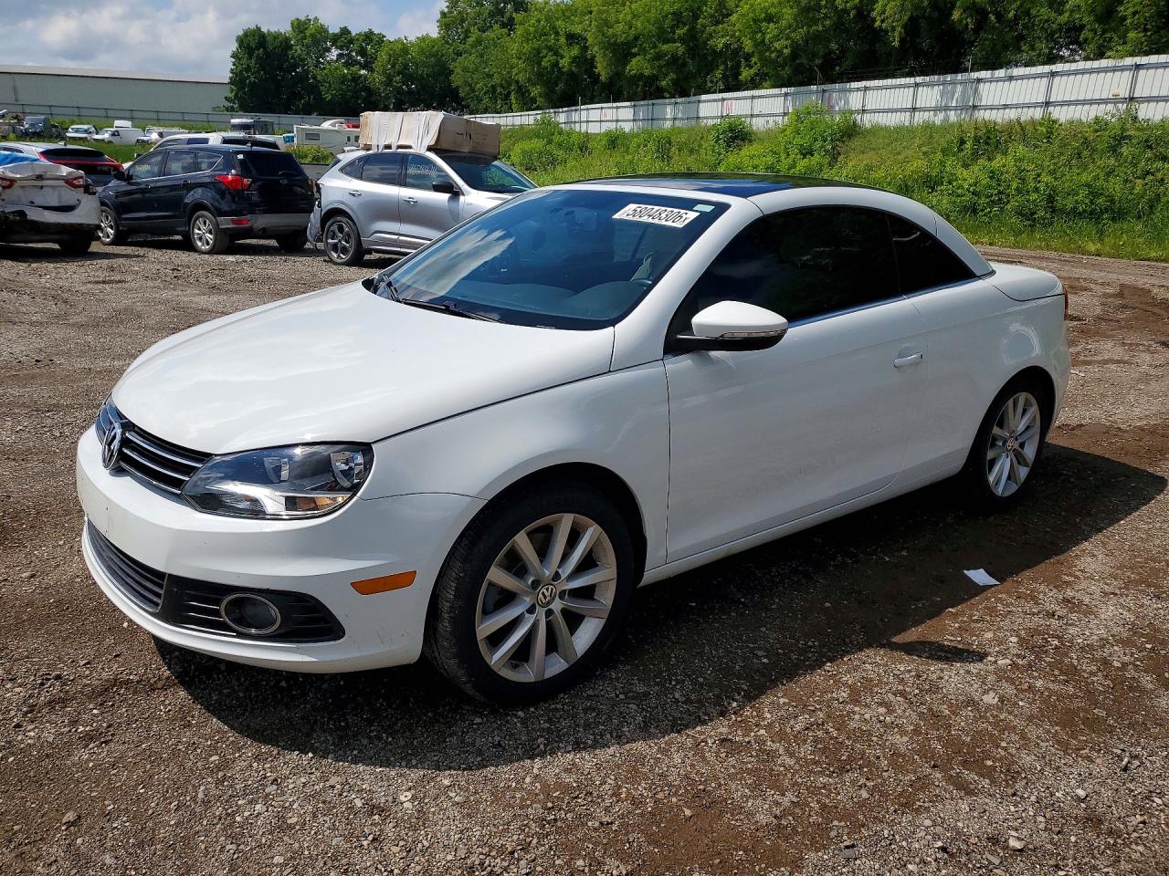 2015 Volkswagen Eos Komfort, VIN WVWBW8AH4FV005692 — Undercarriage