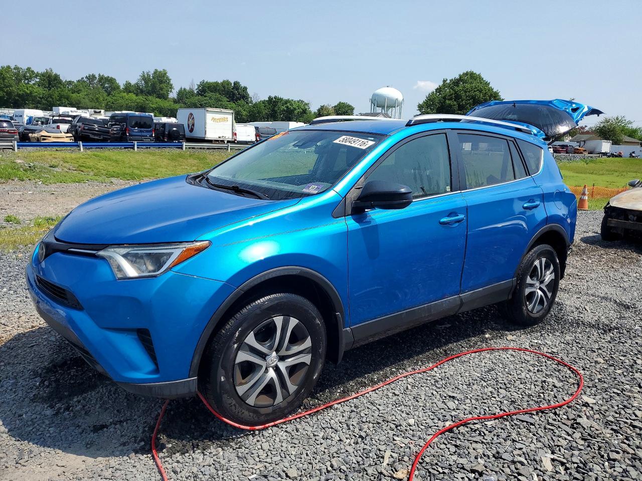 2017 Toyota RAV4 LE, VIN JTMBFREV4HJ156984 — Rear end