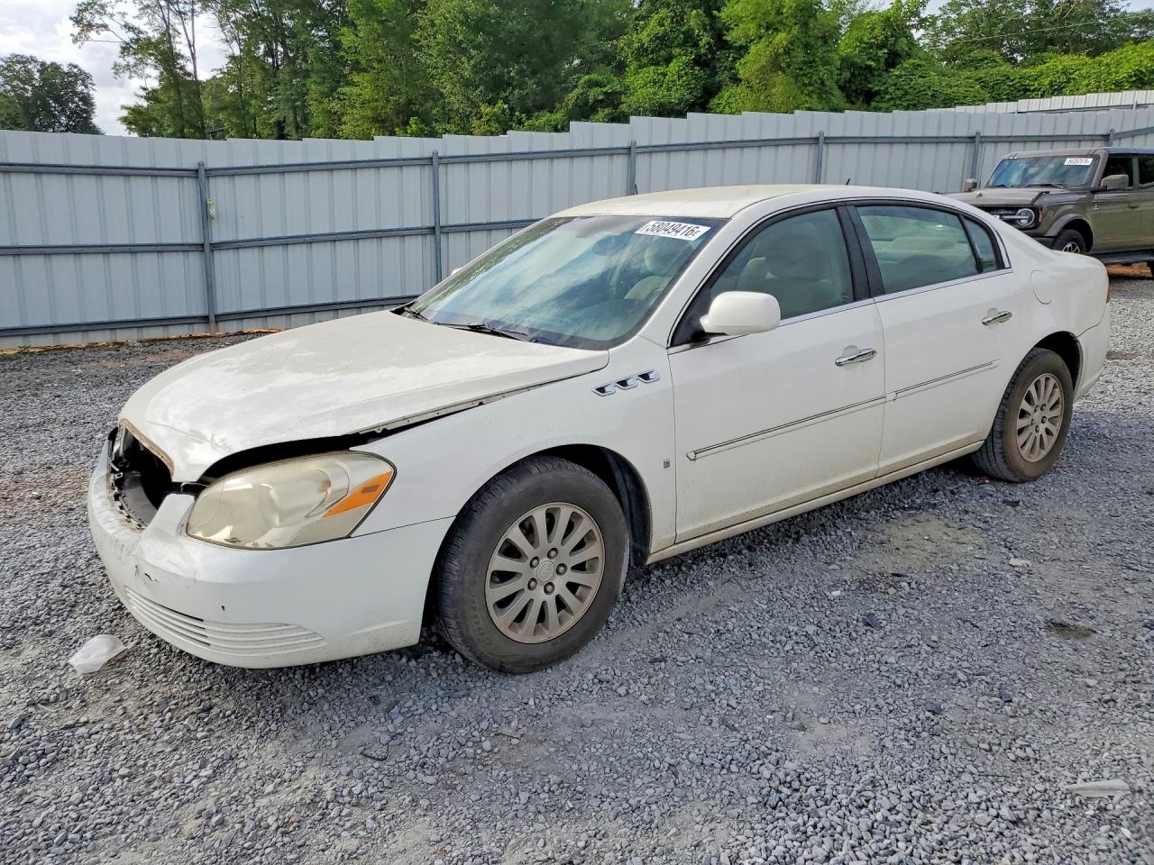 2008 Buick Lucerne CX, VIN 1G4HP57238U203600 — Front end