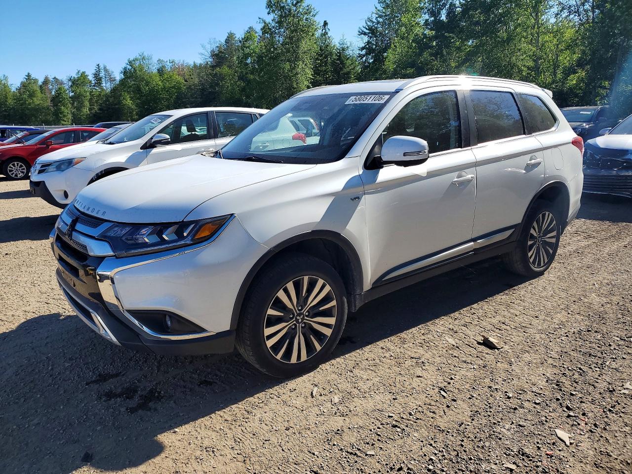 2020 Mitsubishi Outlander GT, VIN JA4JZ4AX7LZ609884 — Зад