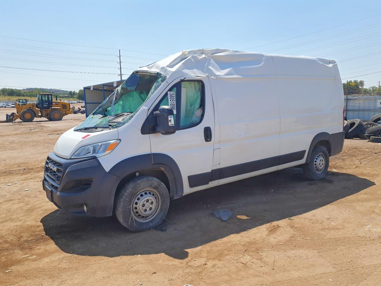 2024 Ram ProMaster Cargo Tradesman, VIN 3C6LRVDG1RE115029 — Rollover