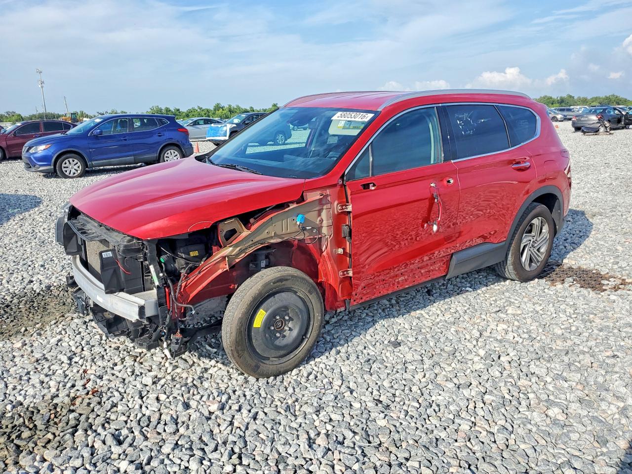 2023 Hyundai Santa Fe SEL, VIN 5NMS24AJ6PH539007 — Front end