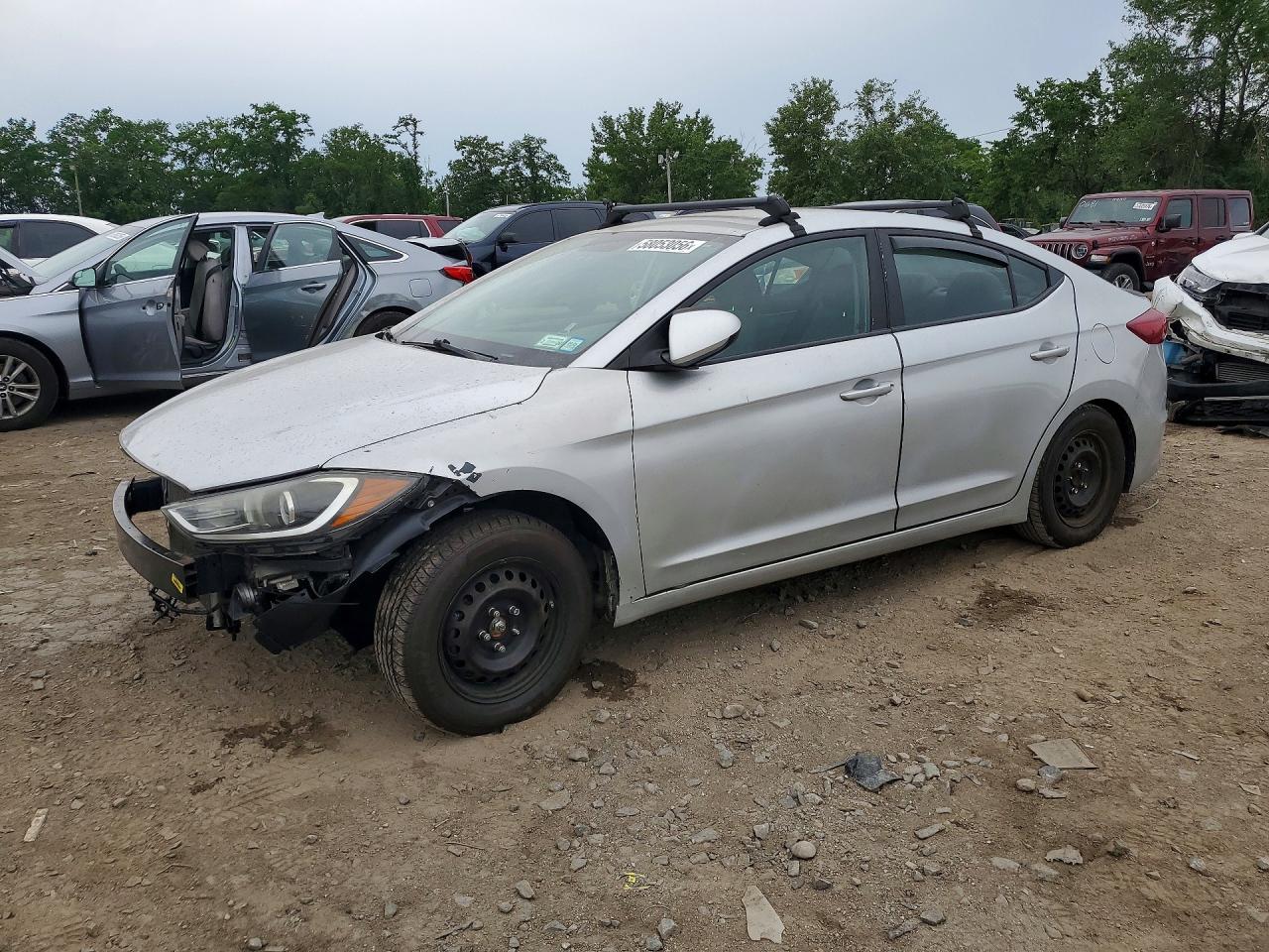 2017 Hyundai Elantra SE, VIN 5NPD74LF6HH166994 — Front end