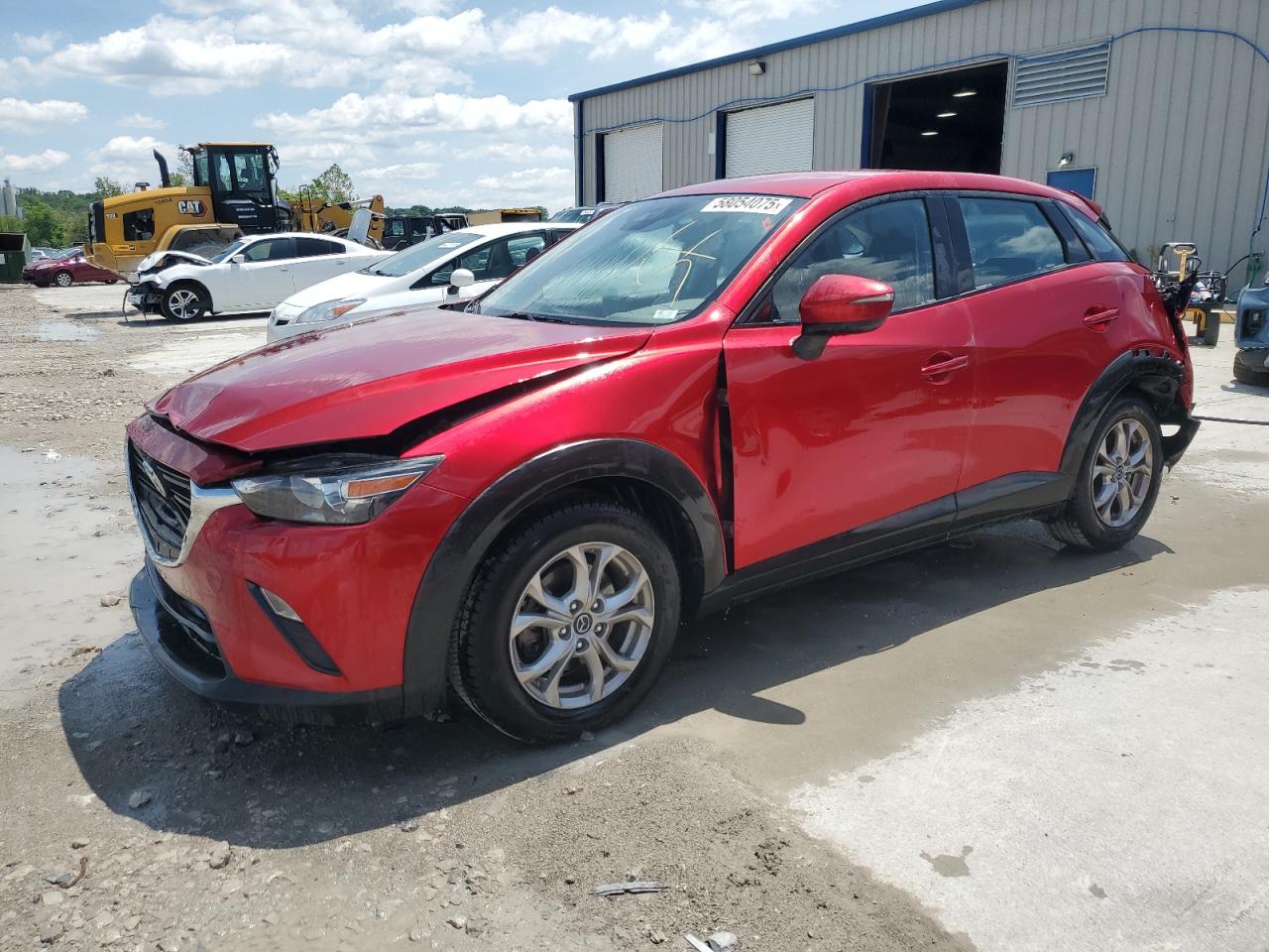 2019 Mazda CX-3 Sport, VIN JM1DKFB72K1453767 — Rear end
