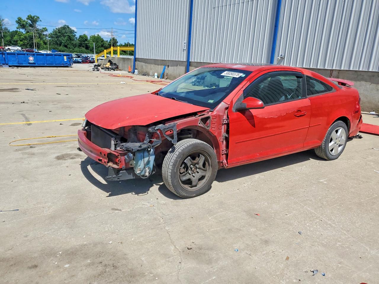 2007 Pontiac G5, VIN 1G2AL15F377132447 — Front end