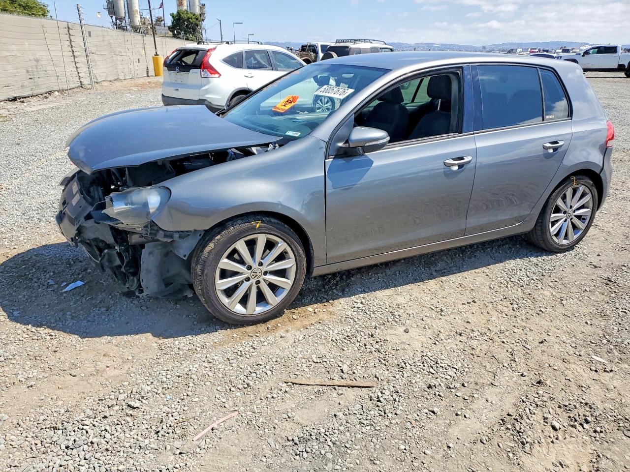 2014 Volkswagen Golf TDI, VIN WVWDM7AJ4EW002120 — Front end