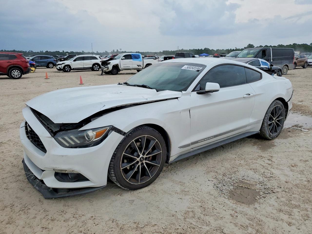2015 Ford Mustang EcoBoost Premium, VIN 1FA6P8TH8F5329861 — Front end