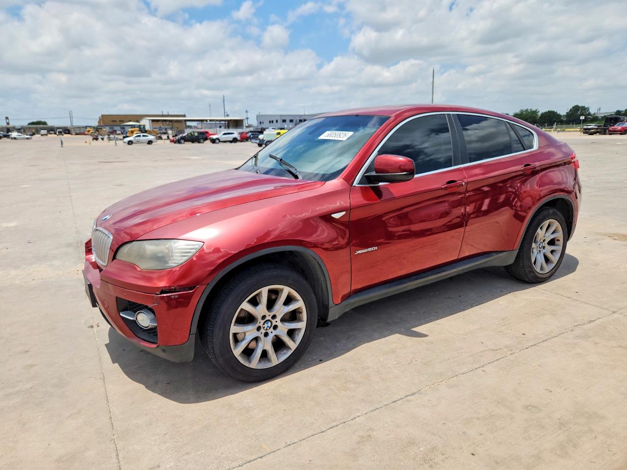 2010 BMW X6 50i, VIN 5UXFG8C59ALZ94335 — Front end