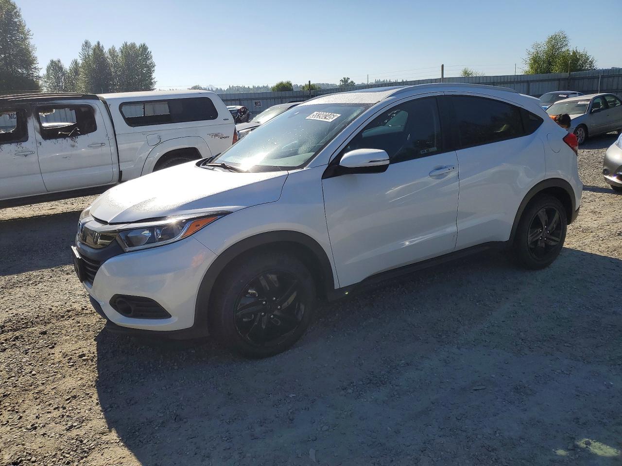 2022 Honda HR-V EX-L, VIN 3CZRU6H75NM732140 — Rear end