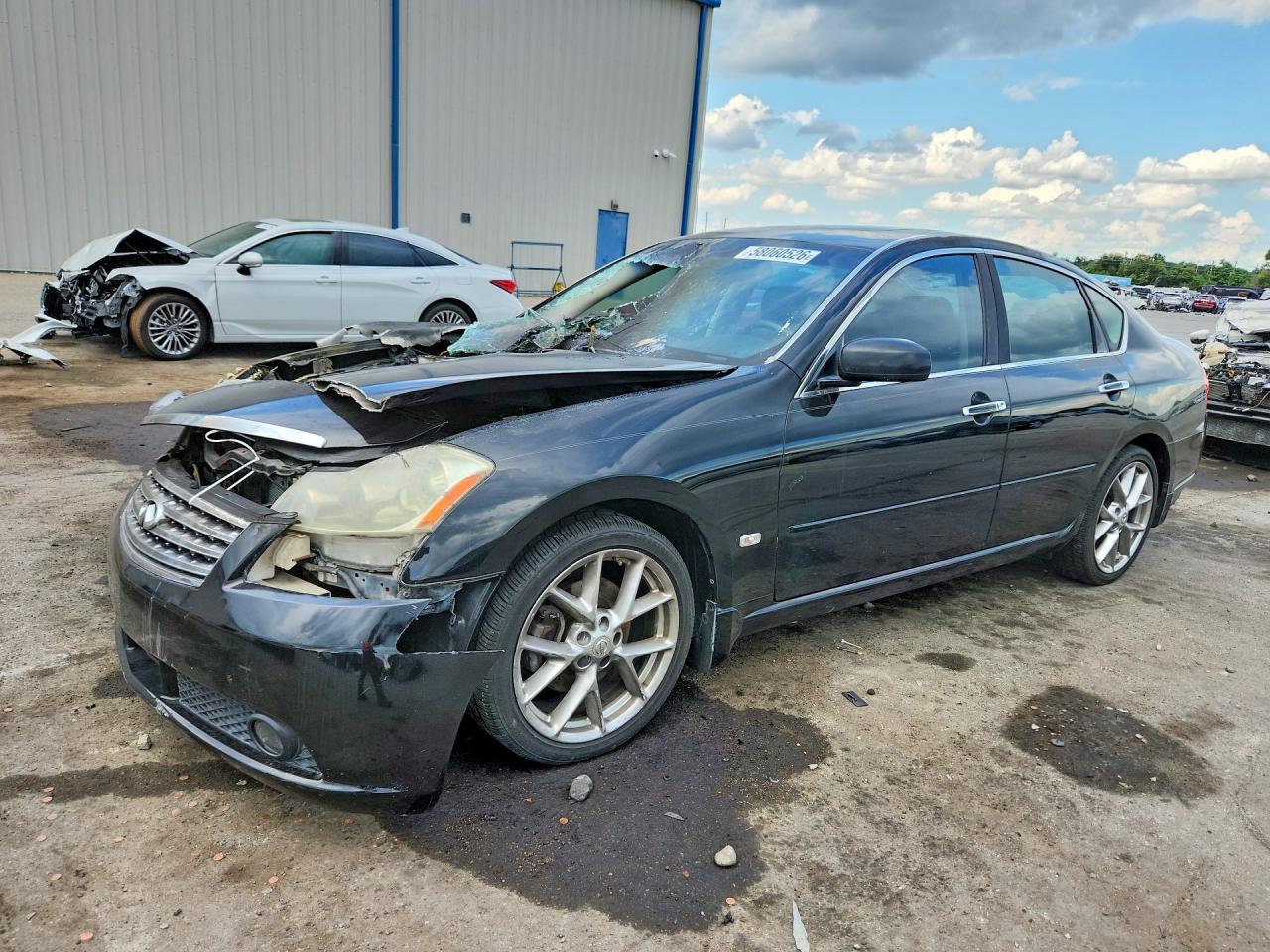 2006 Infiniti M Sport, VIN JNKAY01E56M104216 — Engine fire