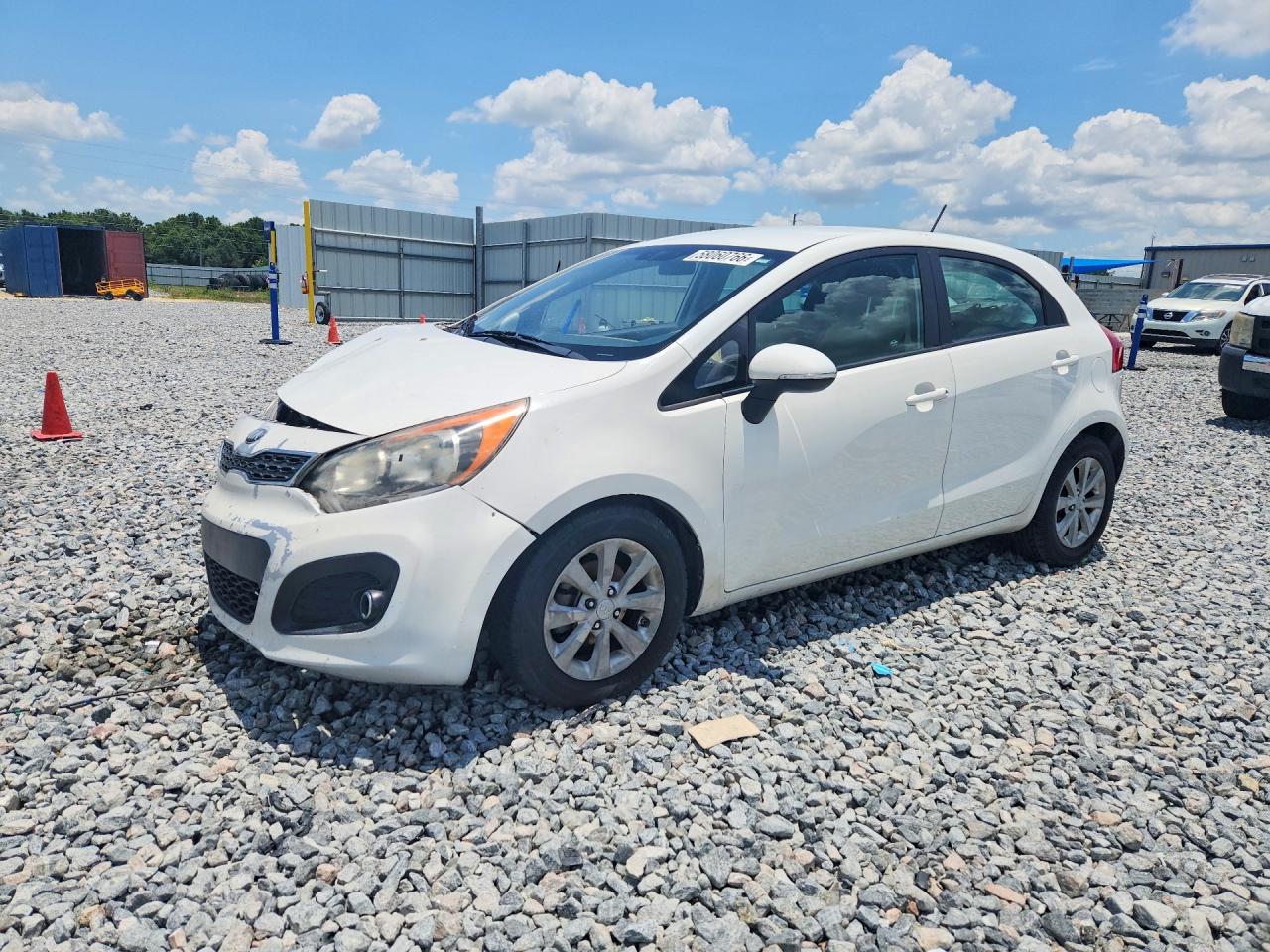 2013 Kia Rio EX, VIN KNADN5A39D6132408 — Front end