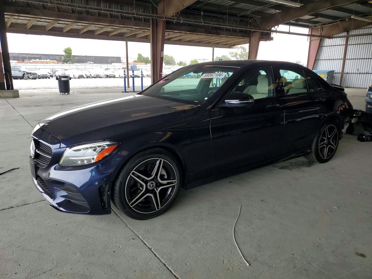 2021 Mercedes-Benz C 300, VIN W1KWF8DB3MR638284 — Rear end