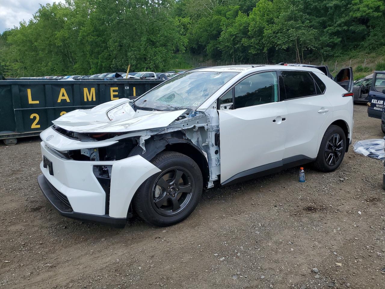 2026 Toyota bZ Limited, VIN JTMBDAFB7TA007960 — Water / flood