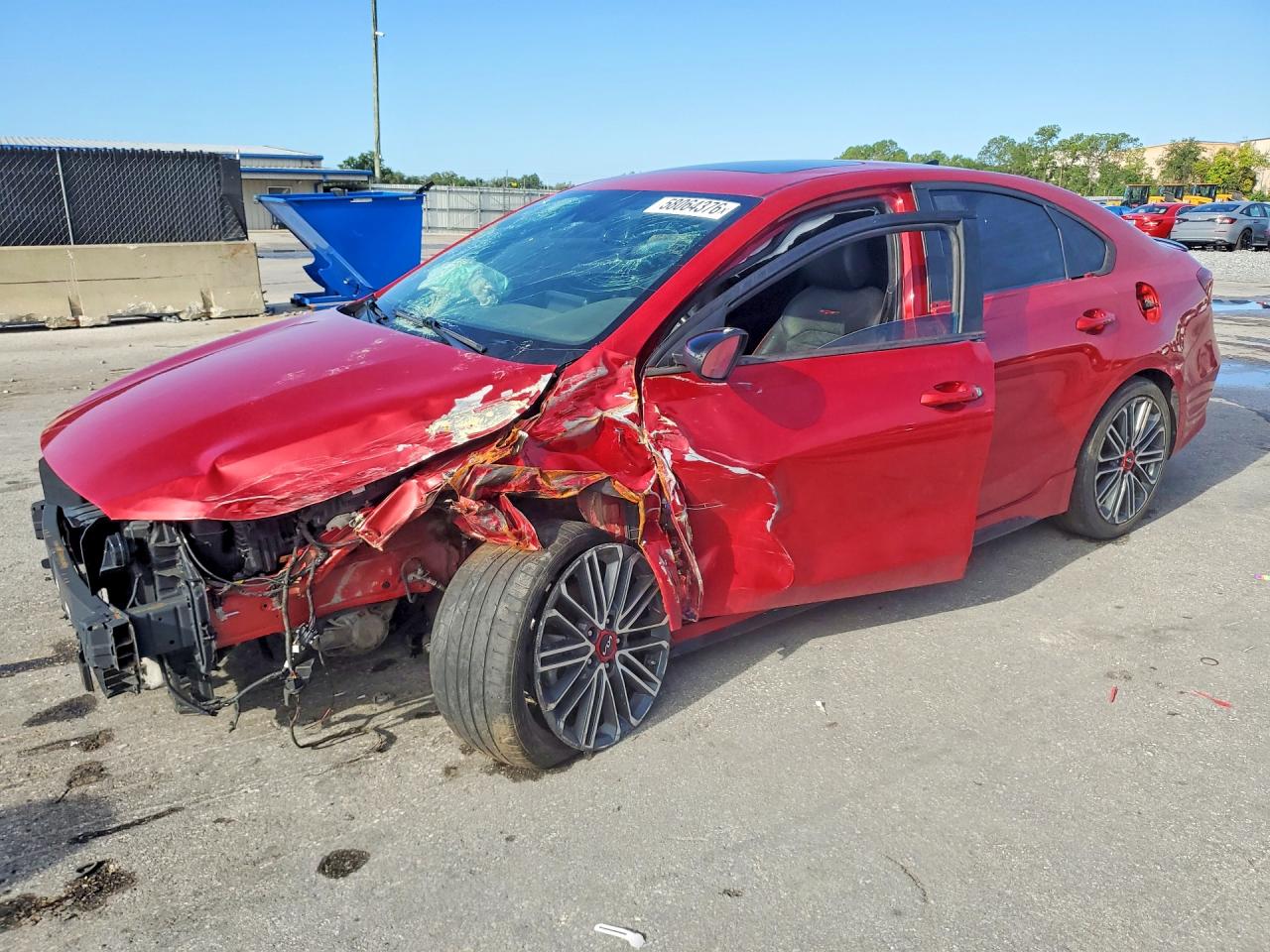 2023 Kia Forte GT, VIN 3KPF44ACXPE618328 — Front end