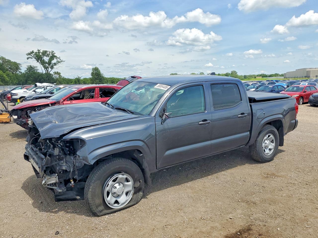2023 Toyota Tacoma SR, VIN 3TMCZ5AN0PM634202 — Front end