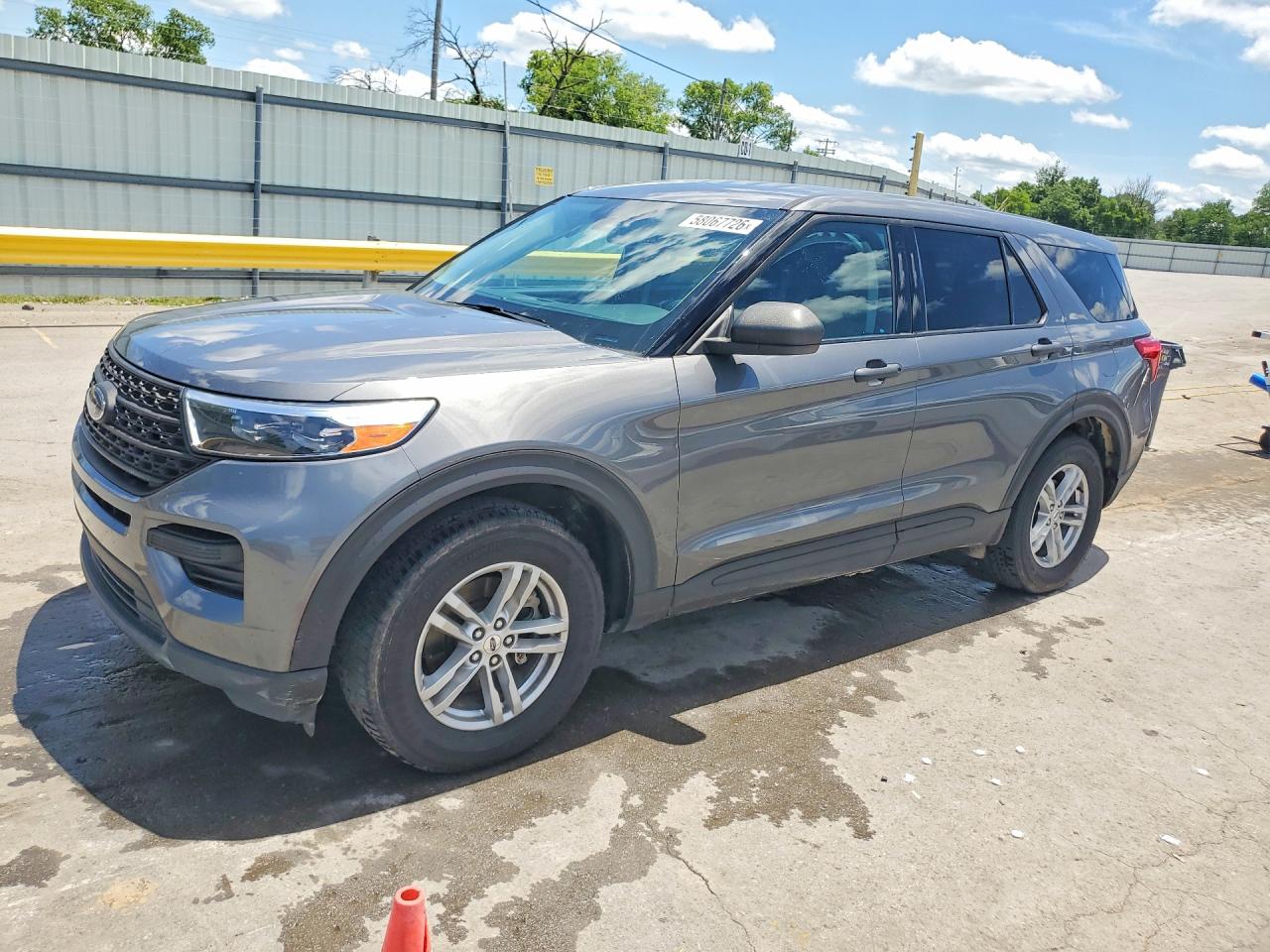 2023 Ford Explorer, VIN 1FMSK8BH0PGA83222 — Side