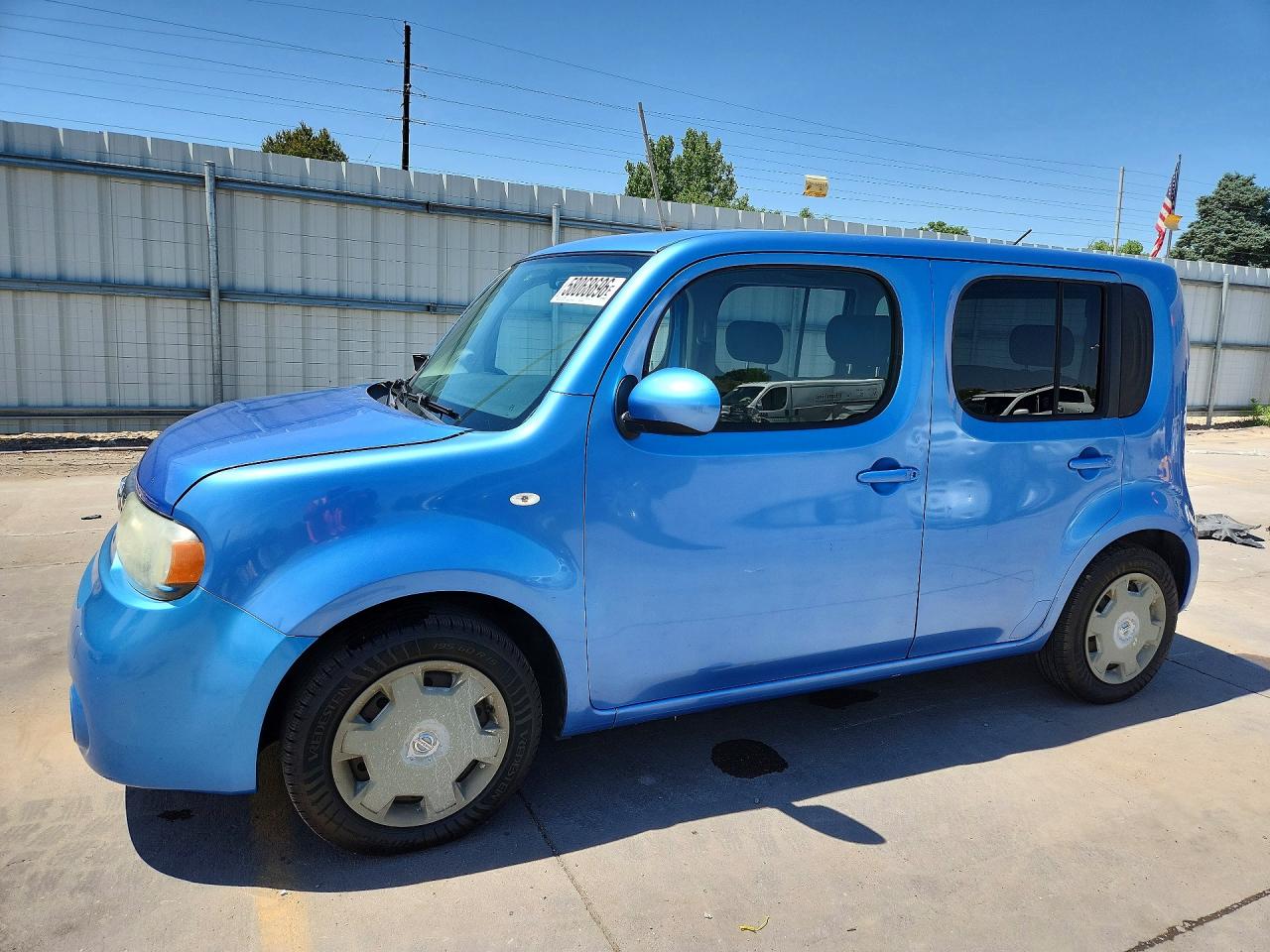 2014 Nissan Cube S, VIN JN8AZ2KR2ET350922 — Front end