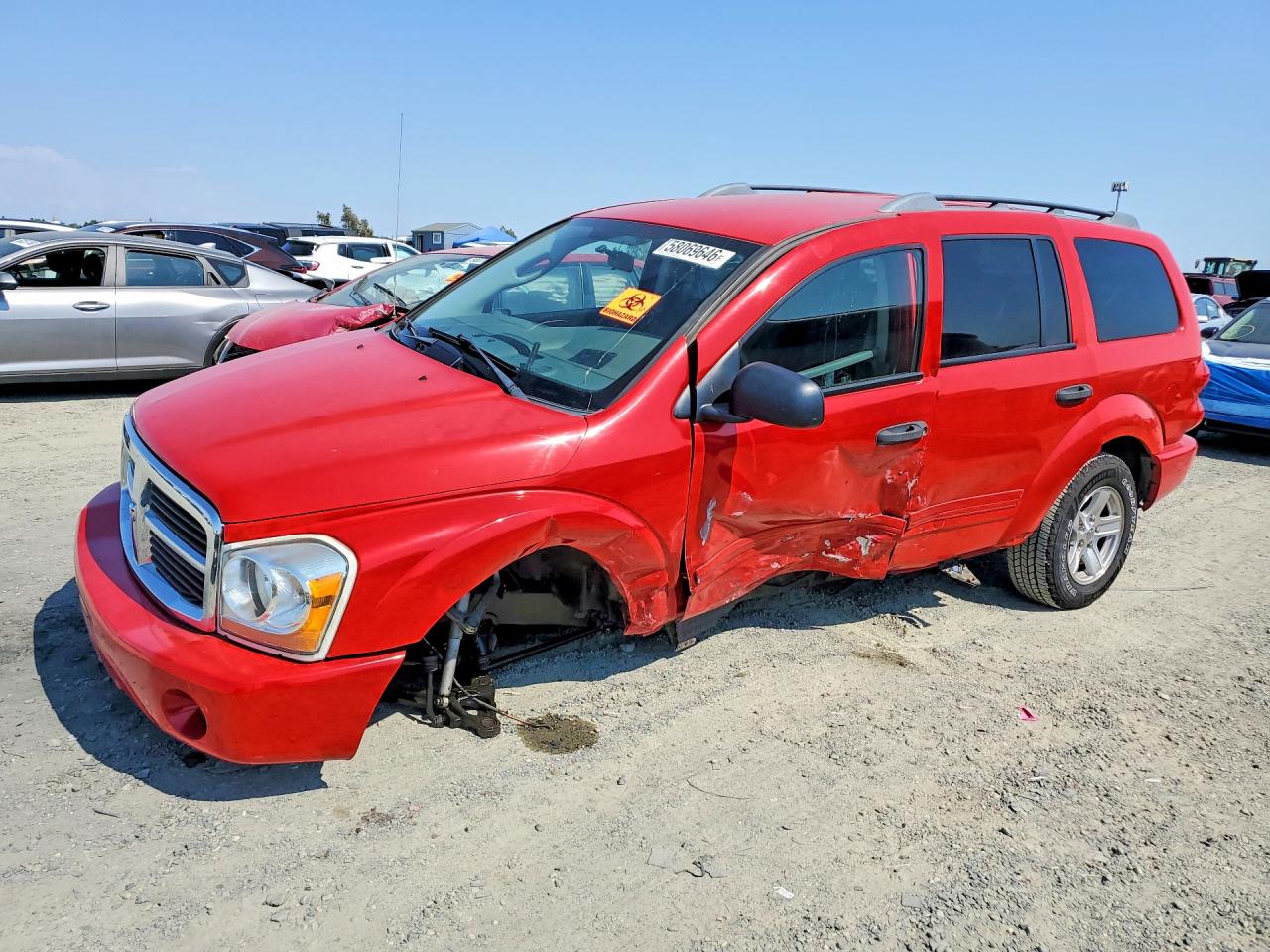 2005 Dodge Durango SLT, VIN 1D4HB48D75F505665 — Side