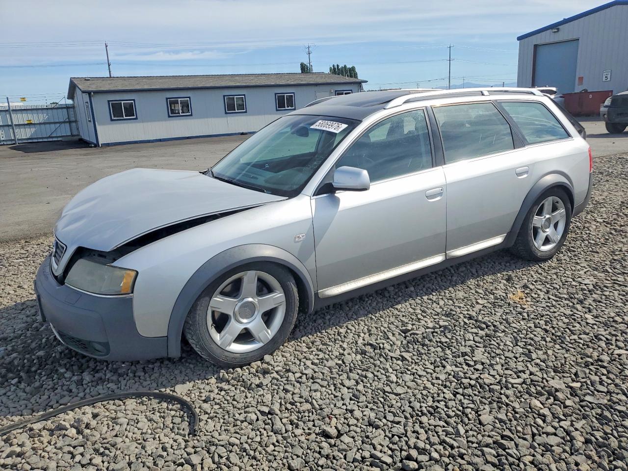 2005 Audi allroad A6 V8, VIN WA1YD64B55N027172 — Rear end