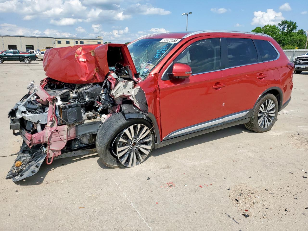 2019 Mitsubishi Outlander SE, VIN JA4AD3A32KZ006961 — Biohazard / chemical