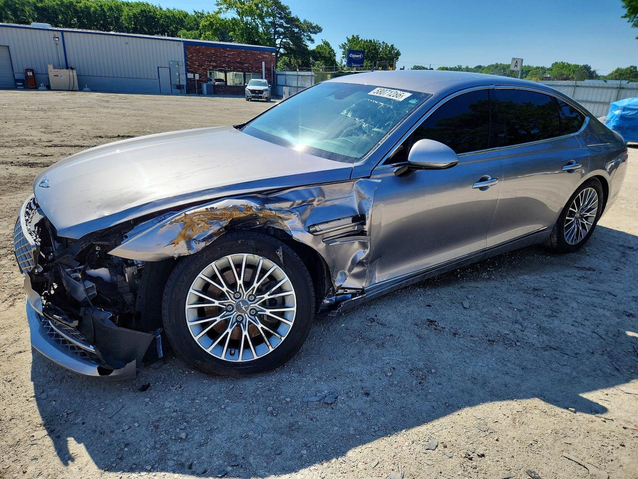 2023 Genesis G80 2.5T, VIN KMTGB4SC7PU195090 — Front end