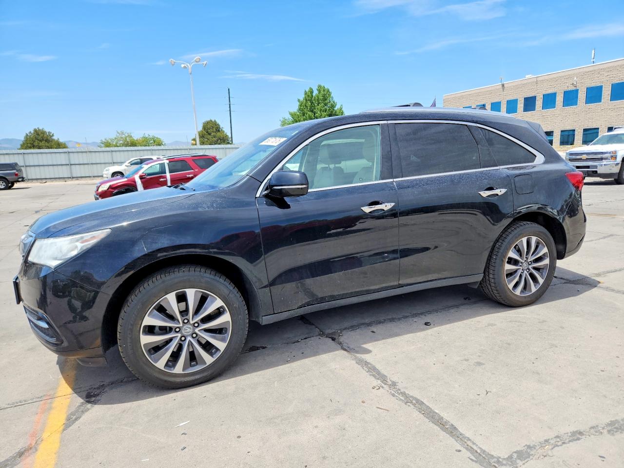 2016 Acura MDX Technology, VIN 5FRYD4H41GB036683 — Front end