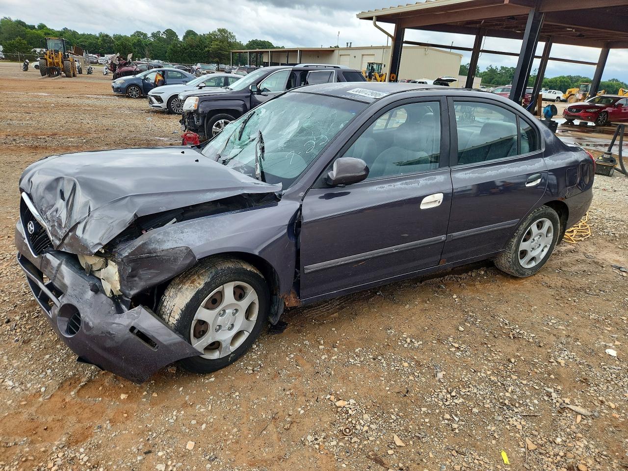 2003 Hyundai Elantra GLS, VIN KMHDN45D03U529513 — Перед