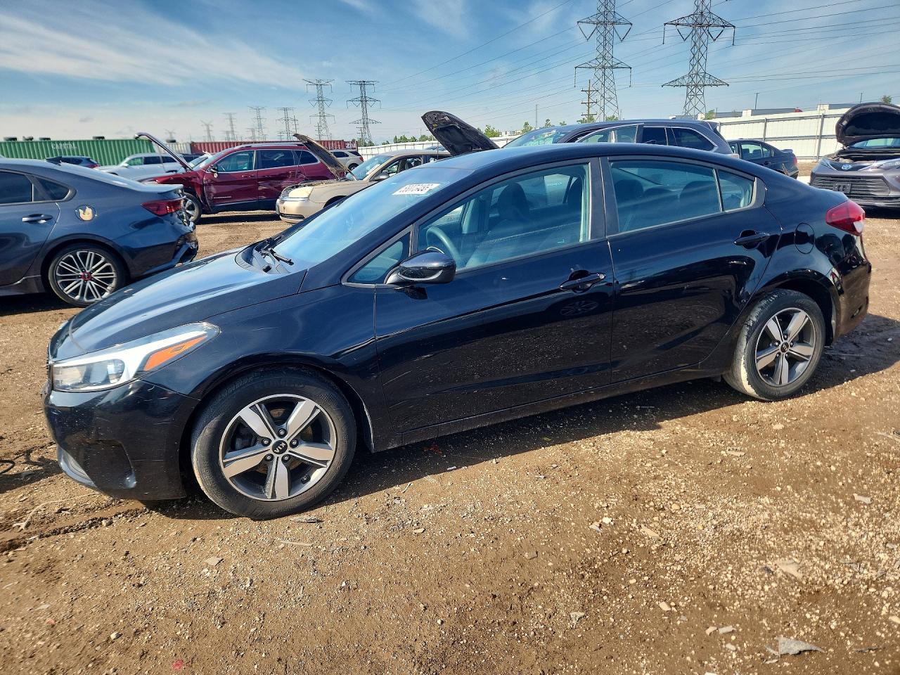 2018 Kia Forte LX, VIN 3KPFL4A73JE244111 — Front end