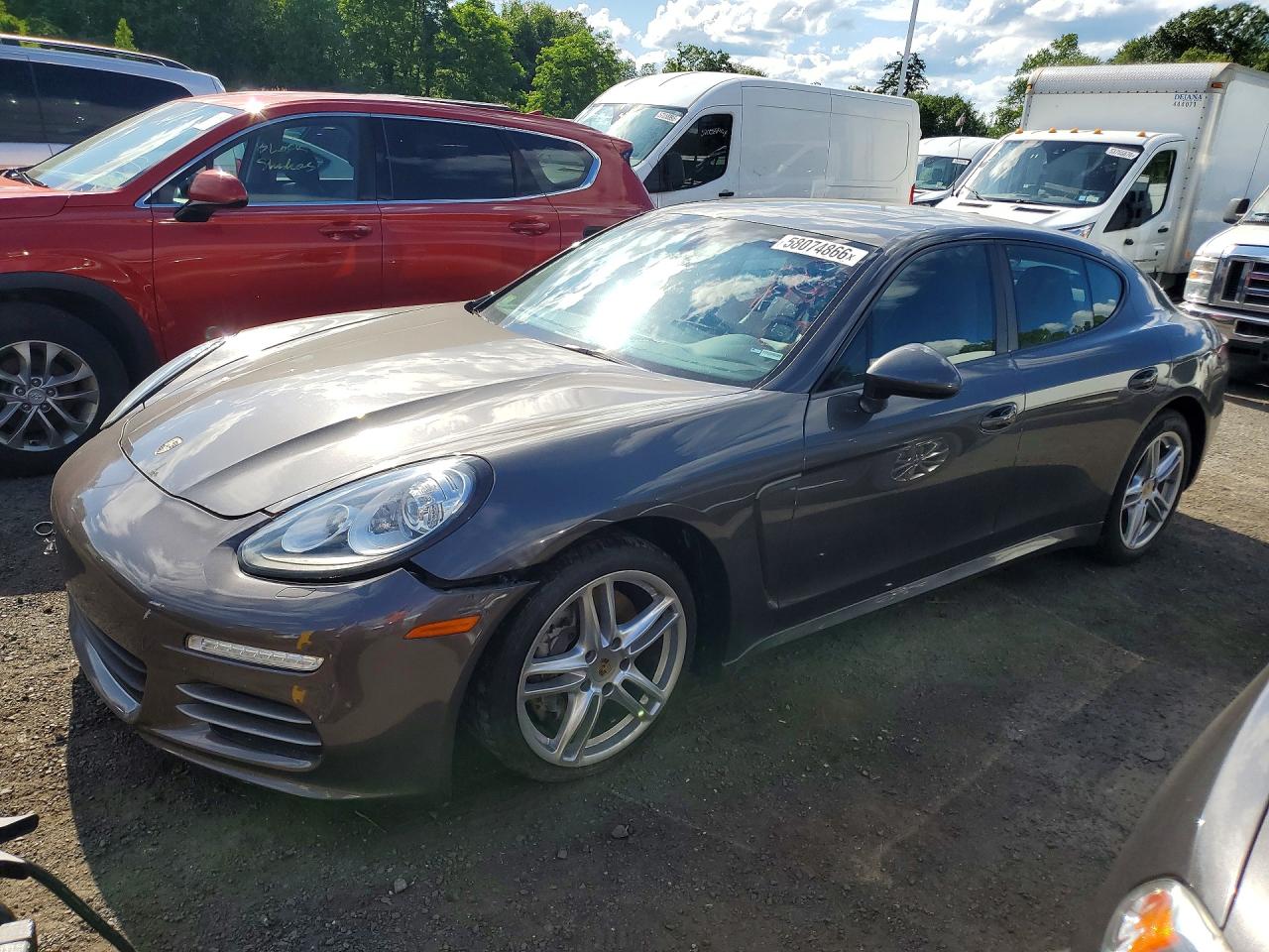 2015 Porsche Panamera 4, VIN WP0AA2A76FL005185 — Front end