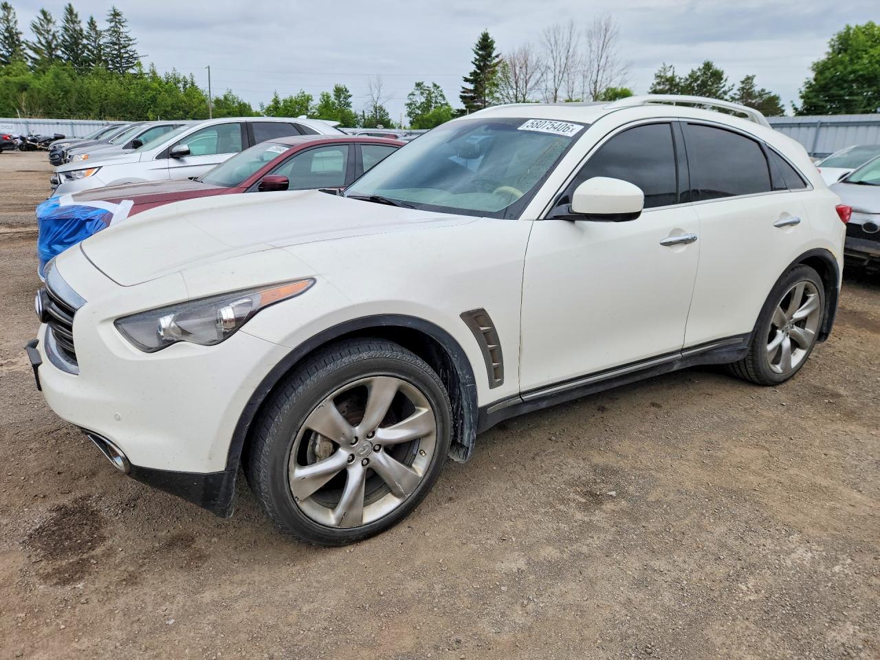 2012 Infiniti FX, VIN JN8BS1MW9CM180295 — Minor dents and scratches
