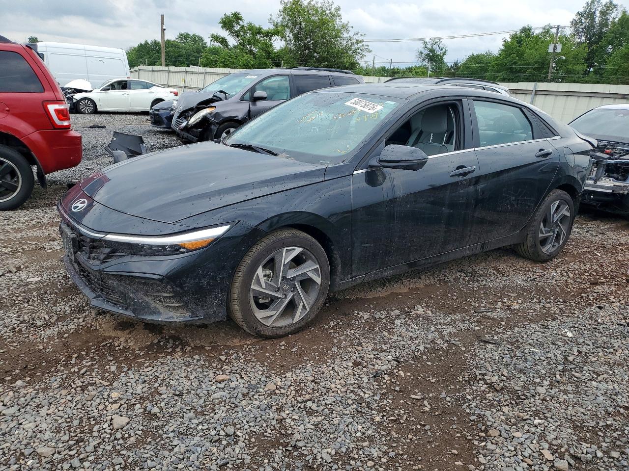 2024 Hyundai Elantra Limited, VIN KMHLP4DGXRU801012 — Rear end
