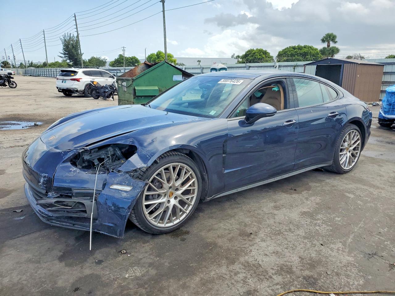2020 Porsche Panamera, VIN WP0AA2A72LL103710 — Front end