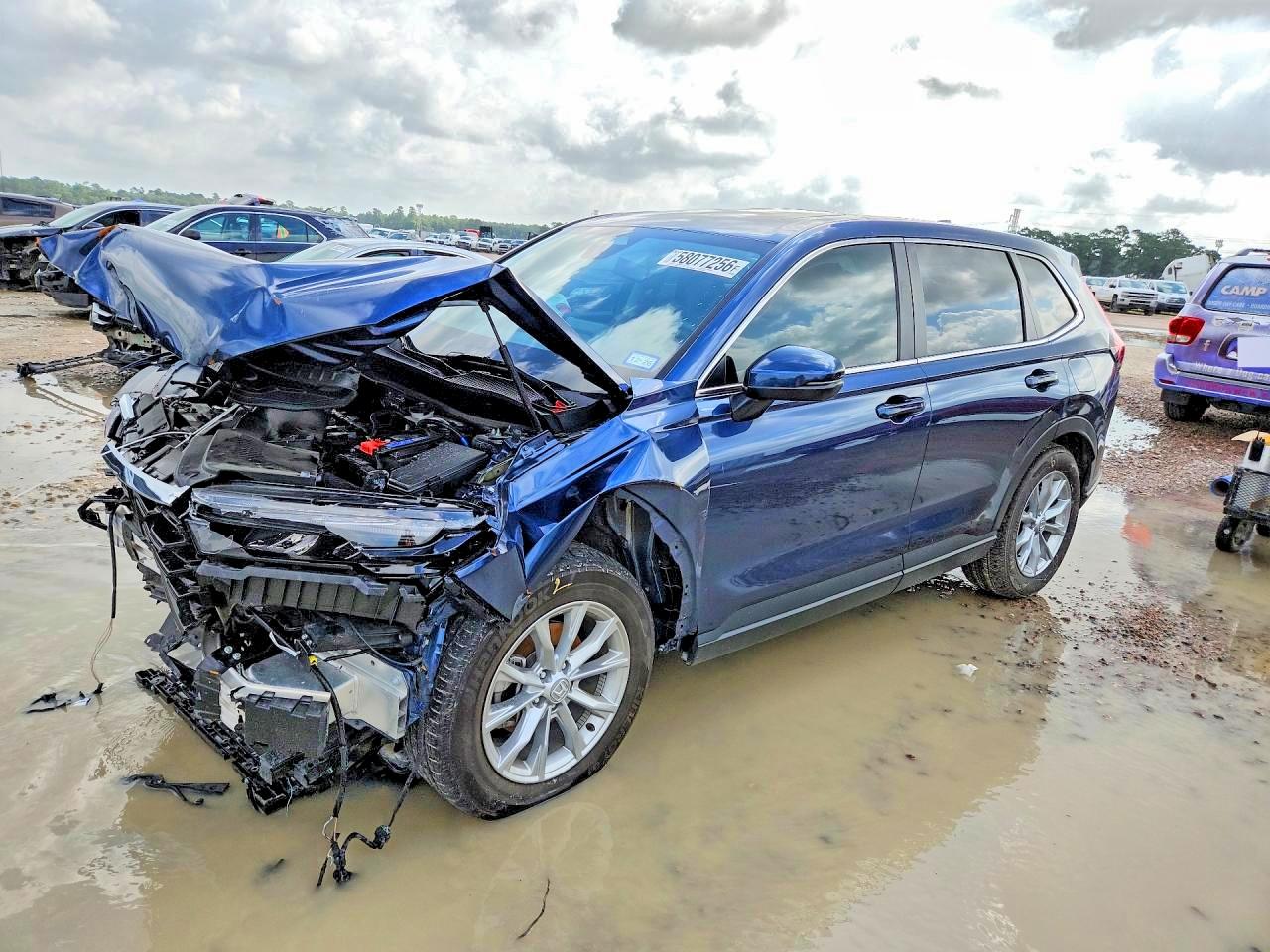 2025 Honda CR-V EX-L, VIN 2HKRS3H75SH321963 — Фото с аукциона