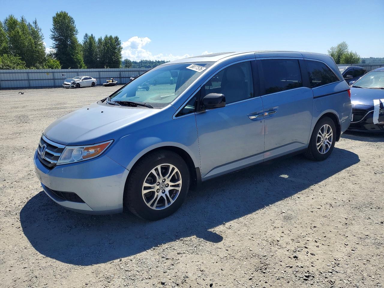 2012 Honda Odyssey EX-L, VIN 5FNRL5H67CB067480 — Undercarriage