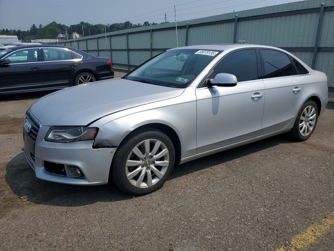 2011 Audi A4 Premium Plus, VIN WAUFFAFLXBN041738 — Front end