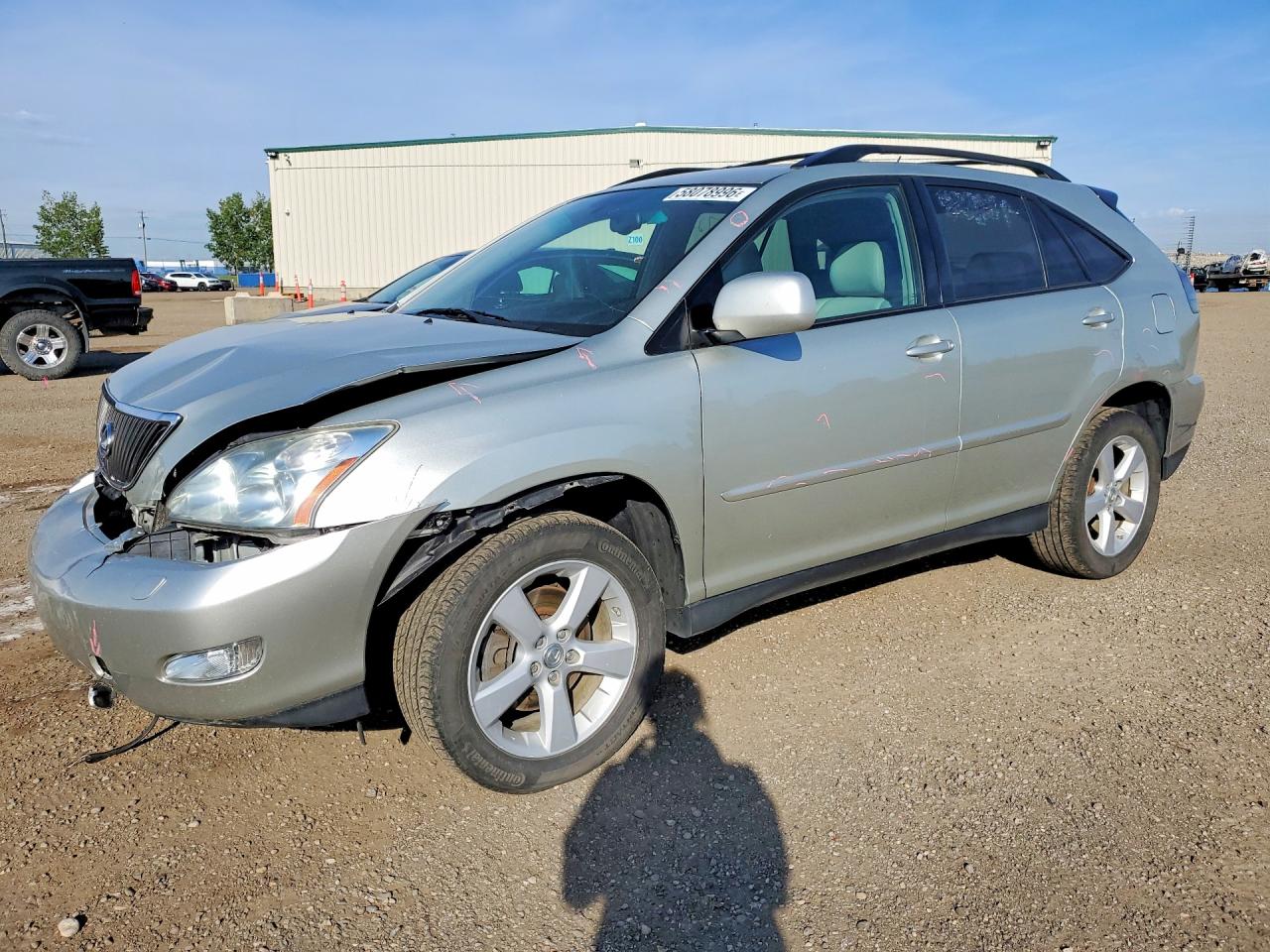 2007 Lexus RX 350, VIN 2T2GK31U07C001771 — Front end