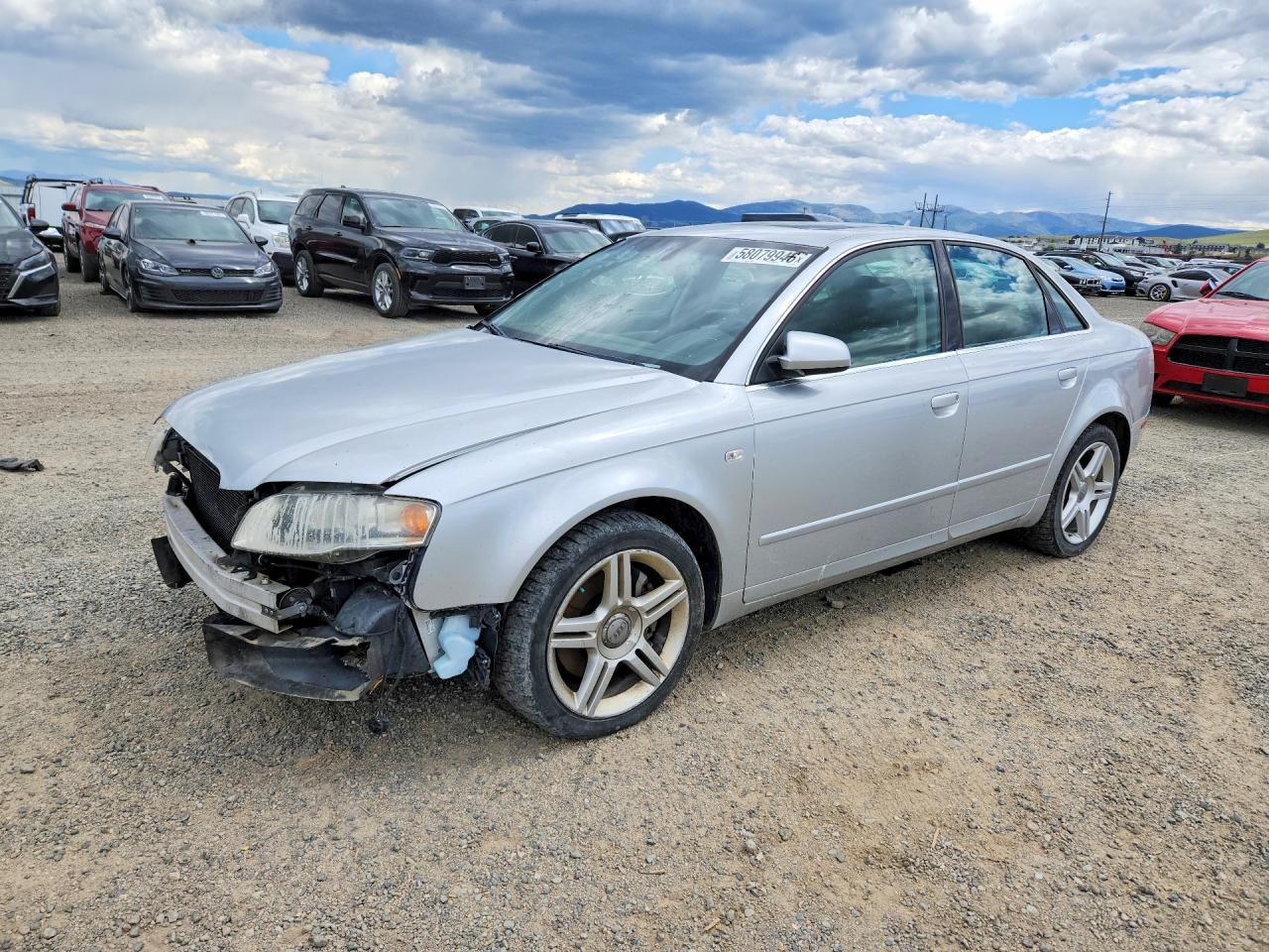 2007 Audi A4 2.0T, VIN WAUDF78E57A097612 — Перед
