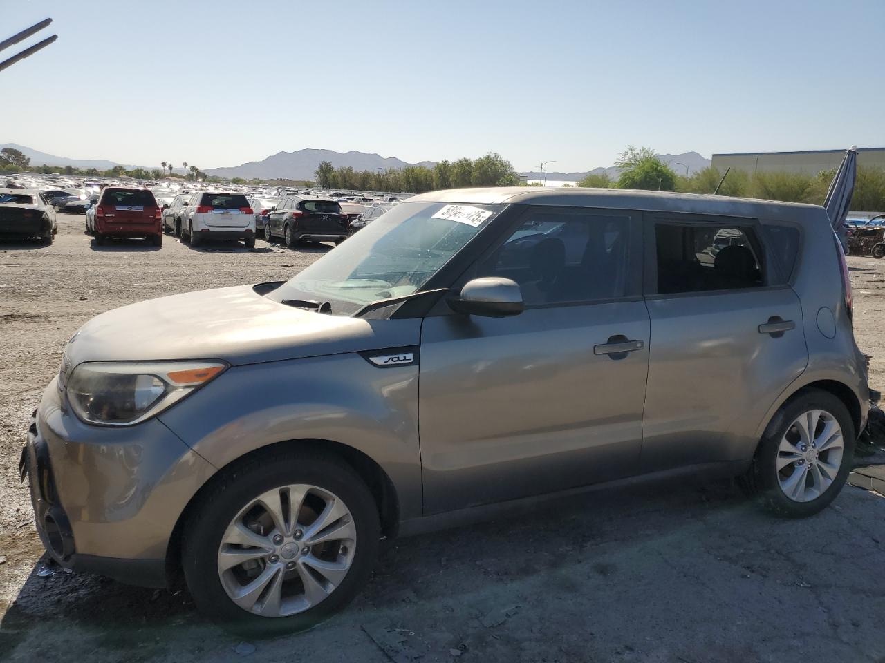 2016 Kia Soul +, VIN KNDJP3A57G7242958 — Vandalism
