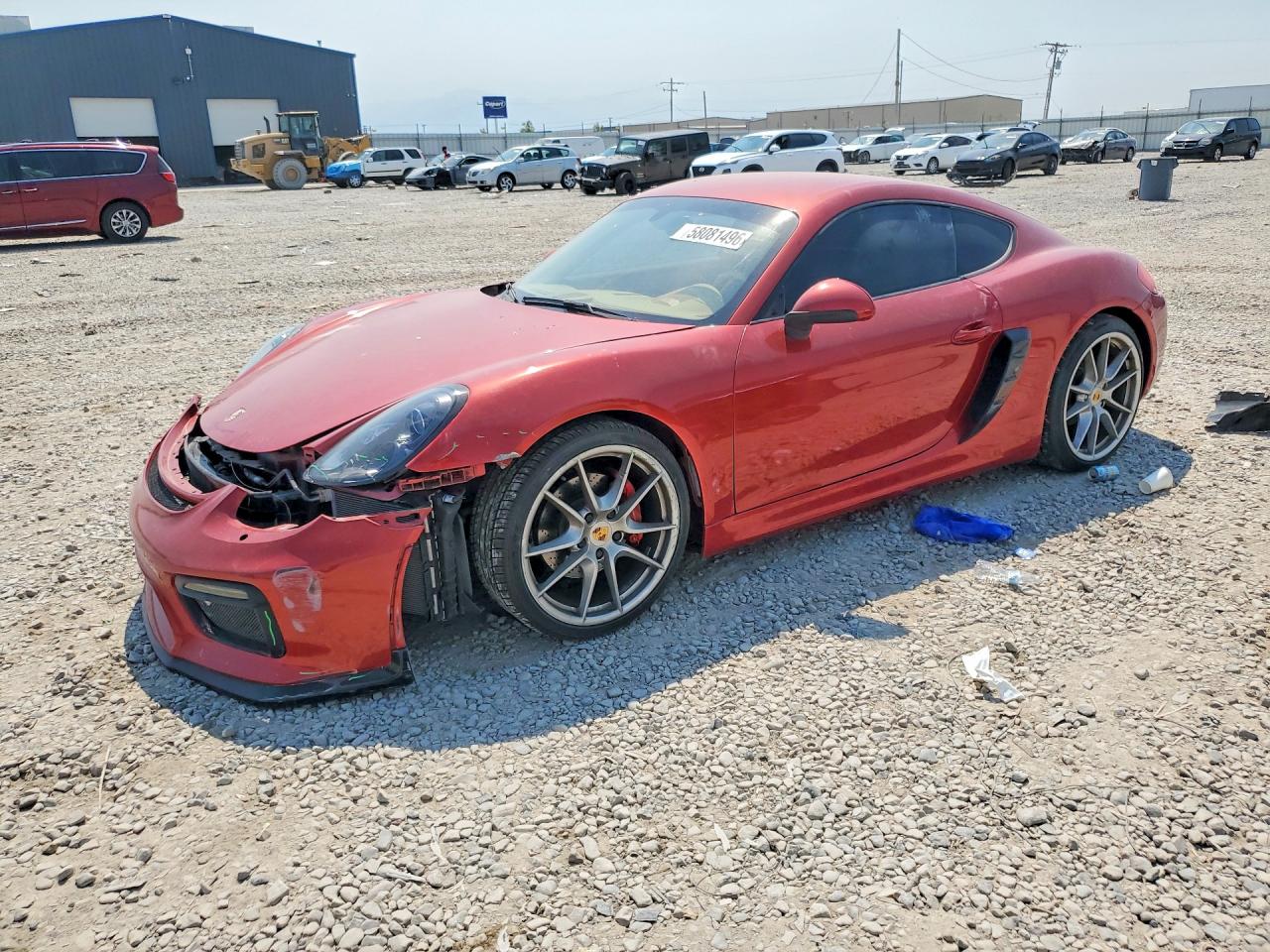 2014 Porsche Cayman S, VIN WP0AB2A87EK193743 — Front end