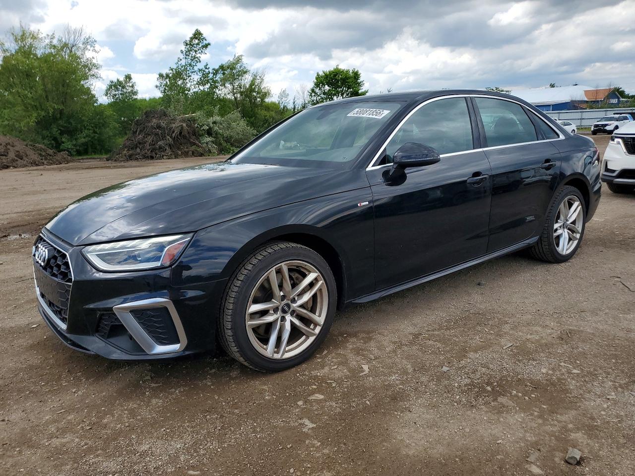 2020 Audi A4 Premium Plus, VIN WAUENAF4XLN005105 — Hail