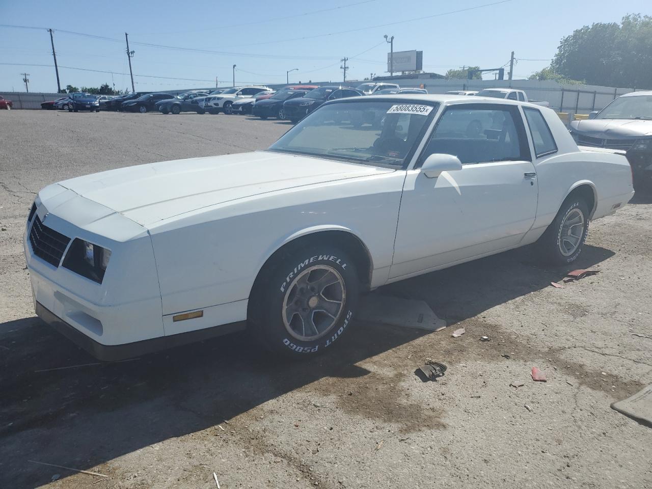 1987 Chevrolet Monte Carlo Sport SS, VIN 1G1GZ11G1HR119696 — Minor dents and scratches