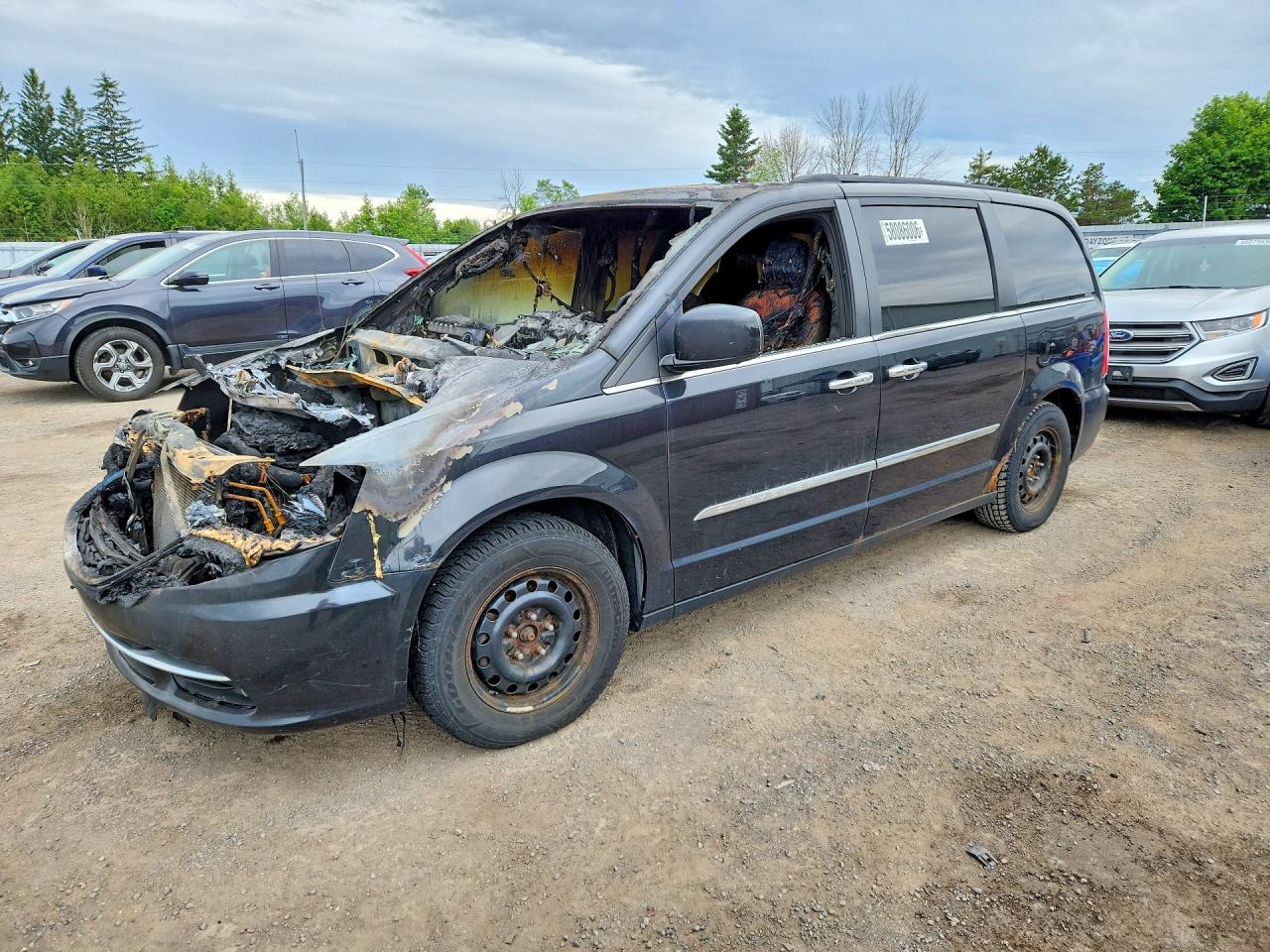 2012 Chrysler Town & Country Touring, VIN 2C4RC1BG4CR236028 — Burn